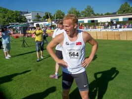 Auch Martin Keller konnte sich über eine neue persönliche Bestleistung freuen