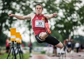 Florian Oswald bei der B